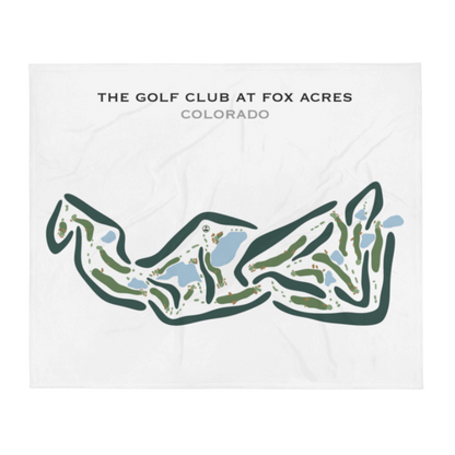 The Golf Club At Fox Acres, Colorado - Printed Golf Courses