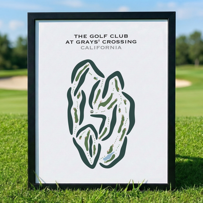 The Golf Club at Grays' Crossing, California - Printed Golf Courses