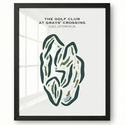 The Golf Club at Grays' Crossing, California - Printed Golf Courses