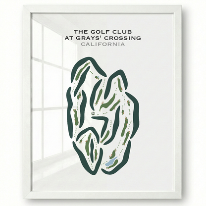The Golf Club at Grays' Crossing, California - Printed Golf Courses