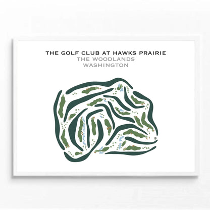 The Golf Club at Hawks Prairie - The Woodlands, Washington - Printed Golf Courses