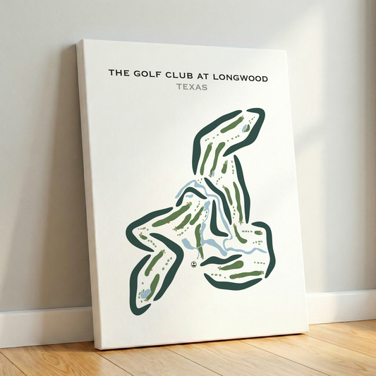 The Golf Club at Longwood, Texas - Printed Golf Courses