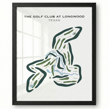 The Golf Club at Longwood, Texas - Printed Golf Courses