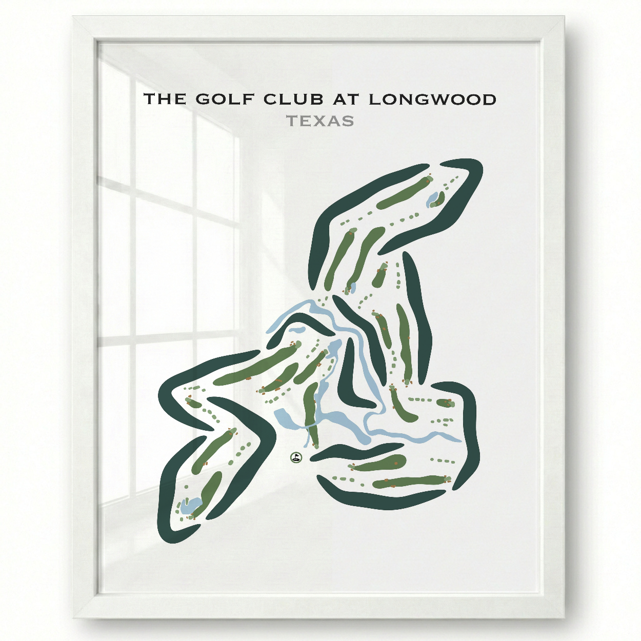 The Golf Club at Longwood, Texas - Printed Golf Courses