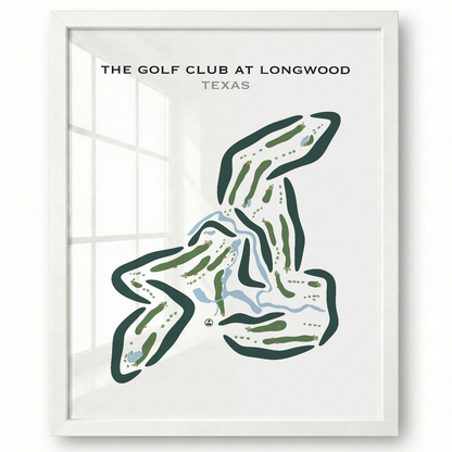 The Golf Club at Longwood, Texas - Printed Golf Courses
