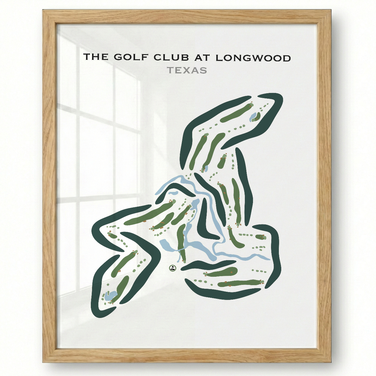 The Golf Club at Longwood, Texas - Printed Golf Courses