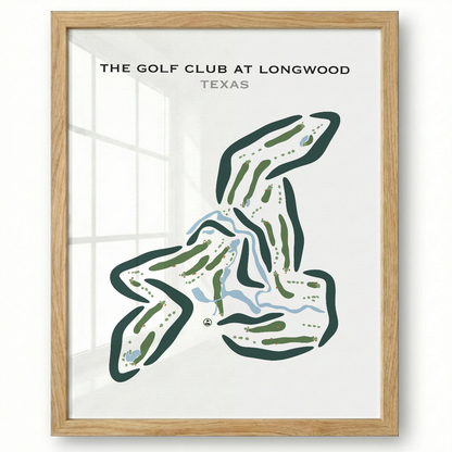 The Golf Club at Longwood, Texas - Printed Golf Courses