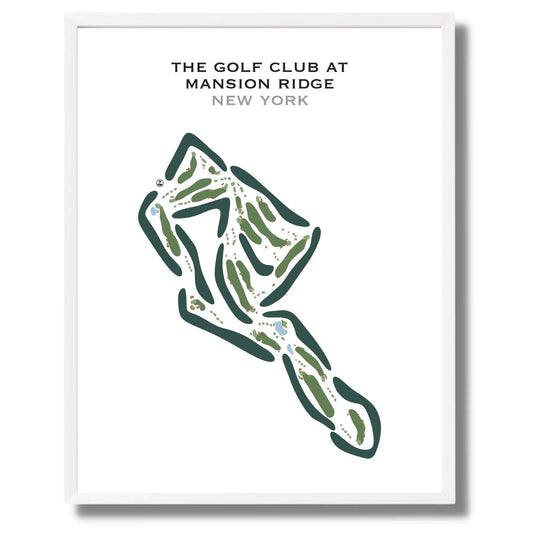 The Golf Club at Mansion Ridge, New York - Printed Golf Courses