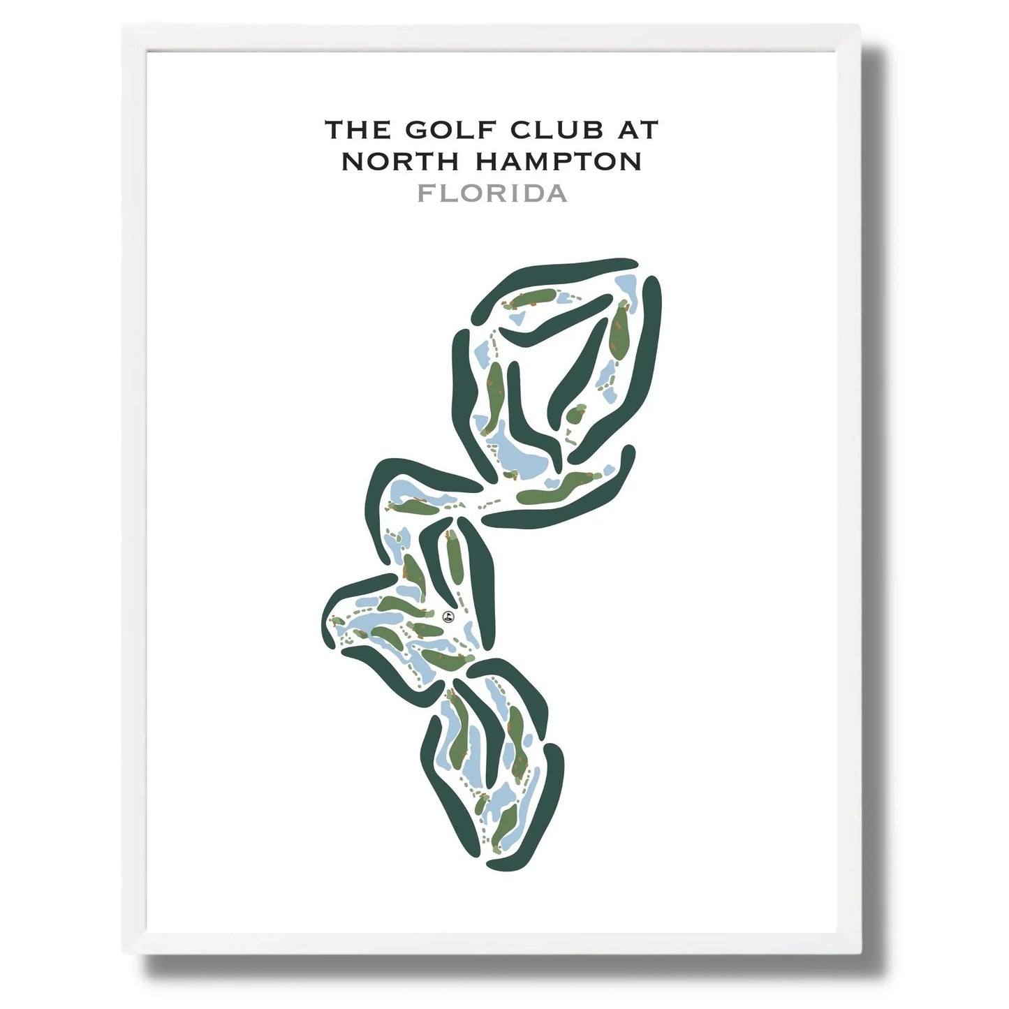 The Golf Club at North Hampton, Florida - Printed Golf Courses