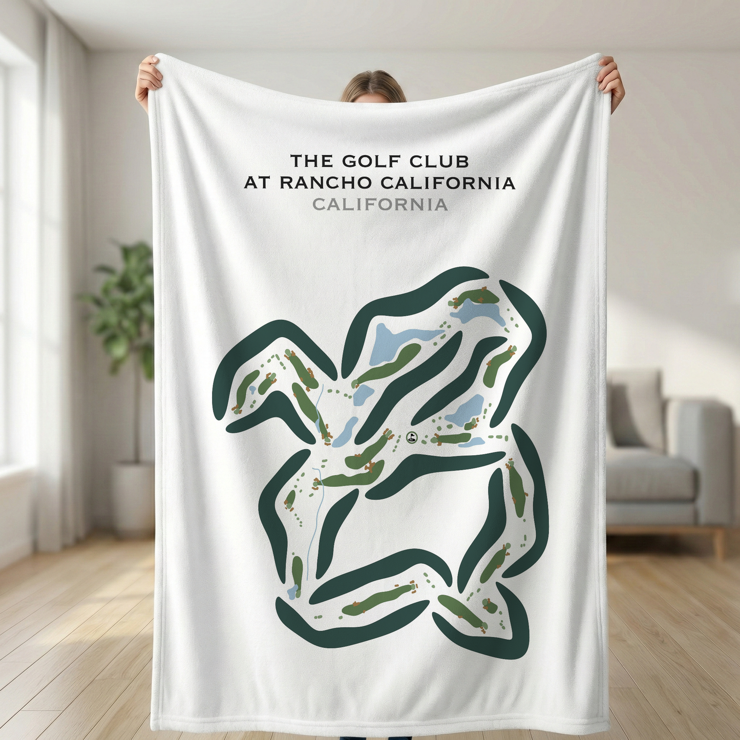 The Golf Club at Rancho California, California - Printed Golf Courses