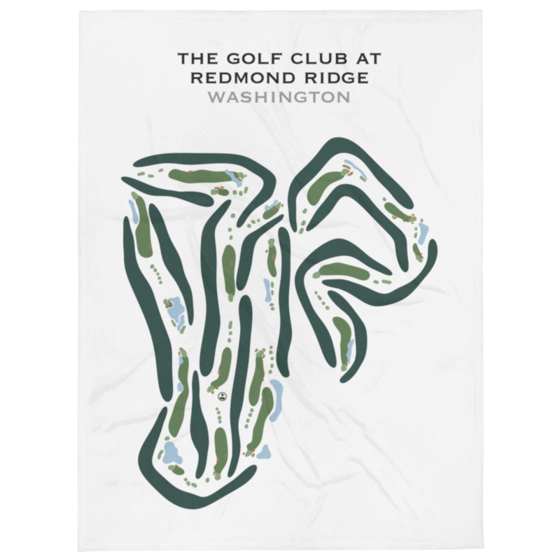 The Golf Club At Redmond Ridge, Washington - Printed Golf Courses