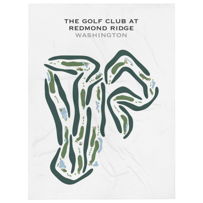 The Golf Club At Redmond Ridge, Washington - Printed Golf Courses