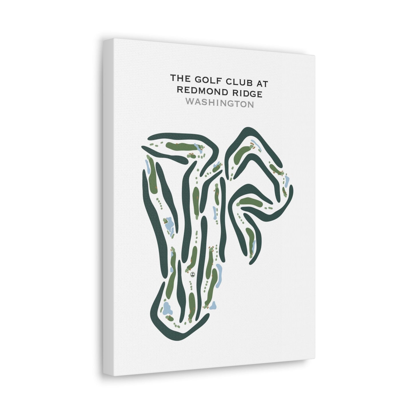 The Golf Club At Redmond Ridge, Washington - Printed Golf Courses