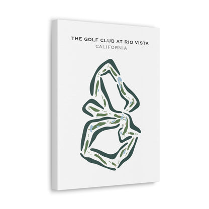The Golf Club at Rio Vista, California - Printed Golf Courses