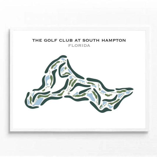The Golf Club at South Hampton, Florida - Printed Golf Course