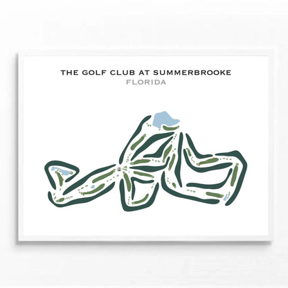 The Golf Club at Summerbrooke, Florida - Printed Golf Courses