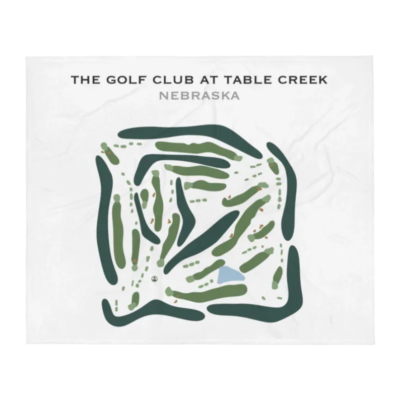 The Golf Club at Table Creek, Nebraska - Printed Golf Courses