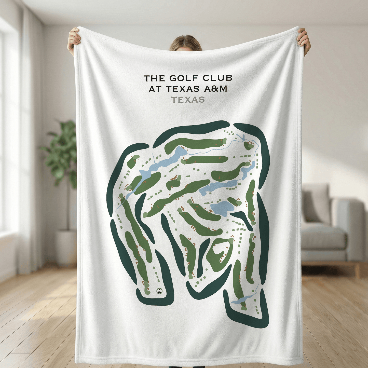 The Golf Club at Texas A&M, Texas - Printed Golf Courses