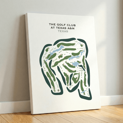 The Golf Club at Texas A&M, Texas - Printed Golf Courses
