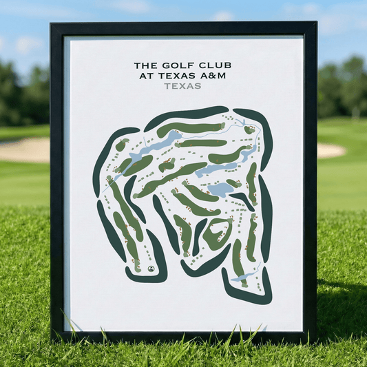 The Golf Club at Texas A&M, Texas - Printed Golf Courses