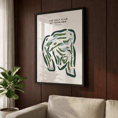 The Golf Club at Texas A&M, Texas - Printed Golf Courses