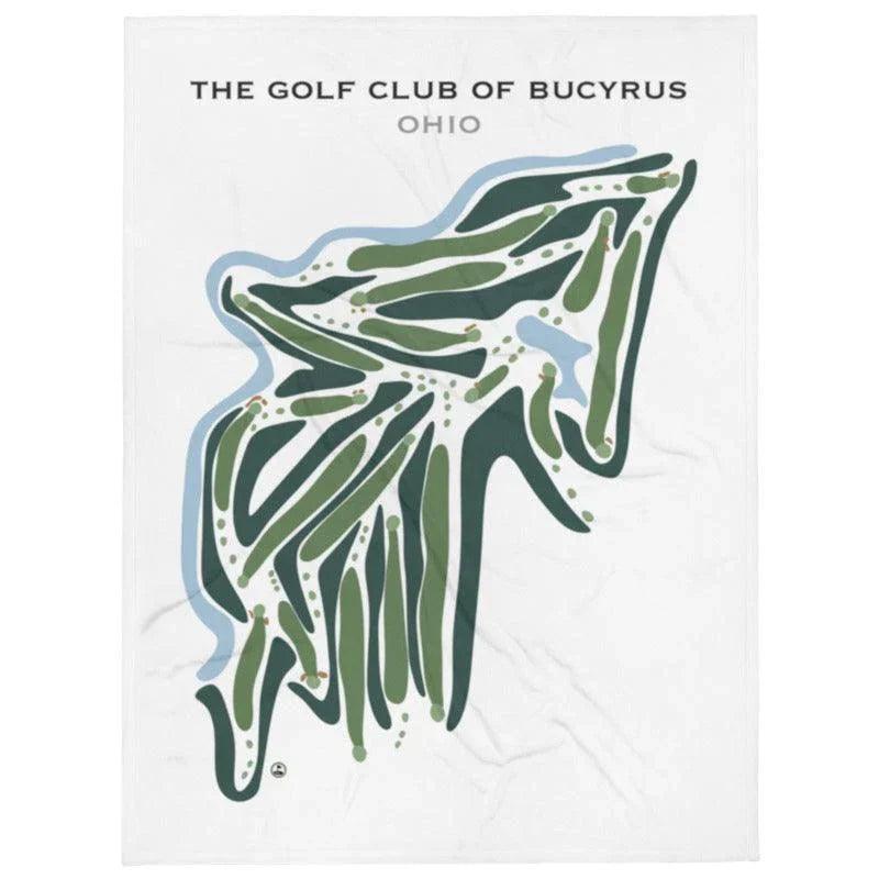 The Golf Club of Bucyrus, Ohio - Printed Golf Courses