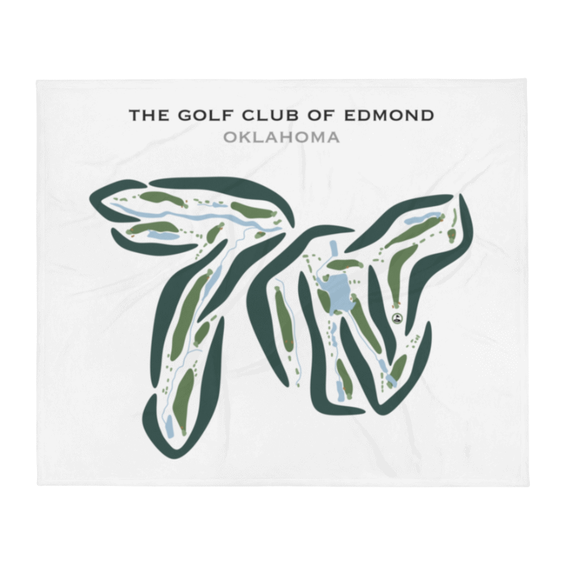 The Golf Club of Edmond, Oklahoma - Printed Golf Courses