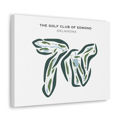 The Golf Club of Edmond, Oklahoma - Printed Golf Courses