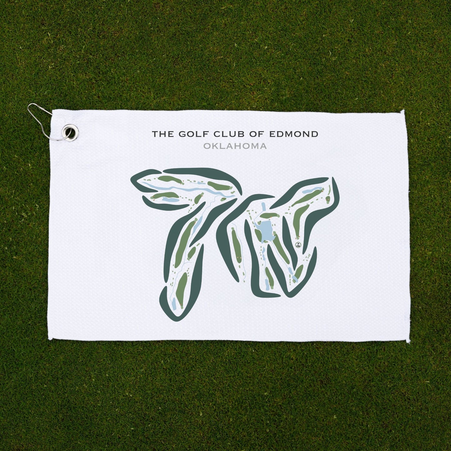 The Golf Club of Edmond, Oklahoma - Printed Golf Courses