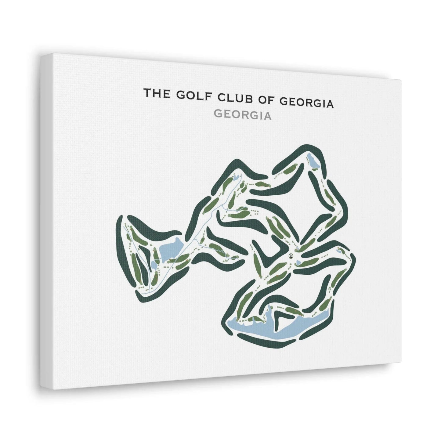 The Golf Club of Georgia, Georgia - Printed Golf Courses
