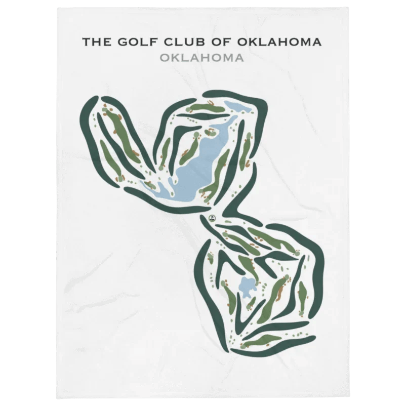 The Golf Club of Oklahoma, Oklahoma - Printed Golf Courses
