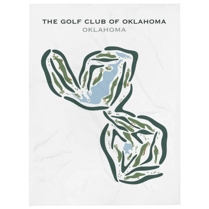 The Golf Club of Oklahoma, Oklahoma - Printed Golf Courses