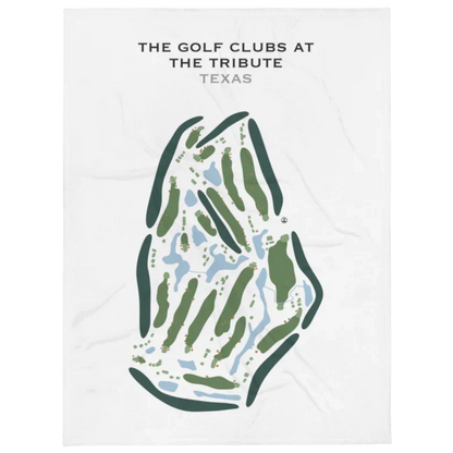 The Golf Clubs At The Tribute, Texas - Printed Golf Courses