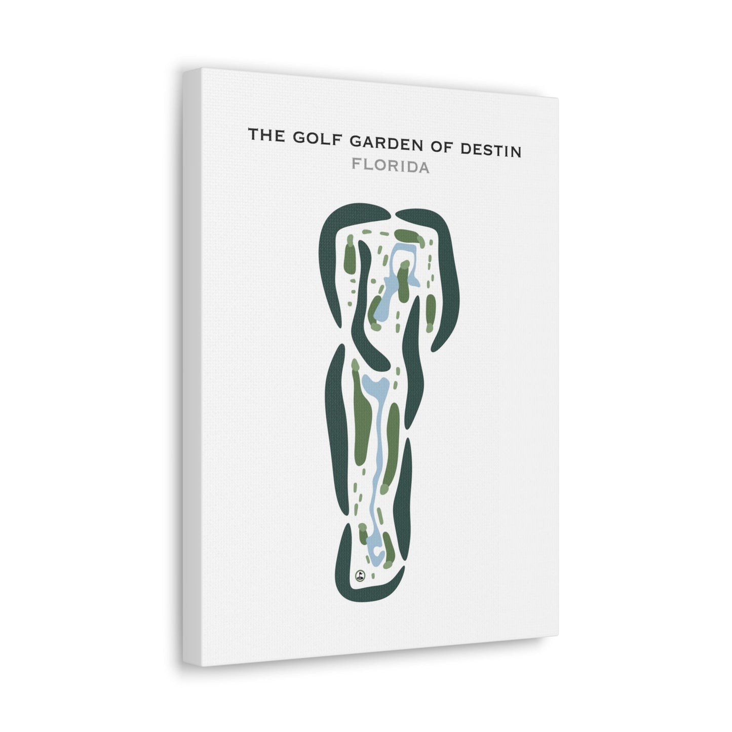 The Golf Garden of Destin, Florida - Printed Golf Courses