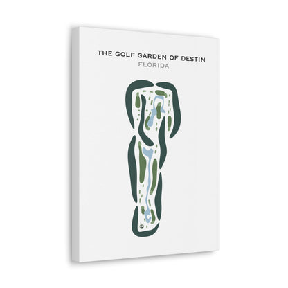 The Golf Garden of Destin, Florida - Printed Golf Courses
