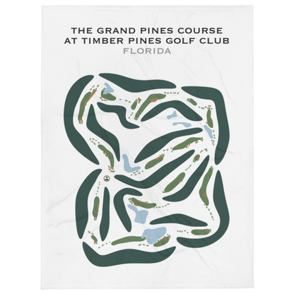 The Grand Pines Course at Timber Pines Golf Club, Florida - Printed Golf Courses