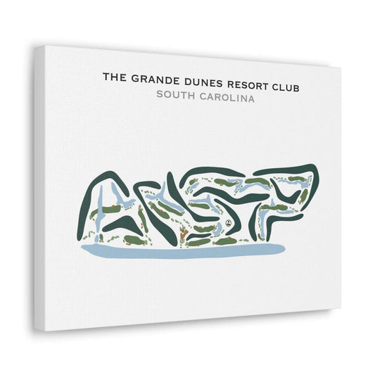 Grande Dunes Resort Club, South Carolina - Printed Golf Courses