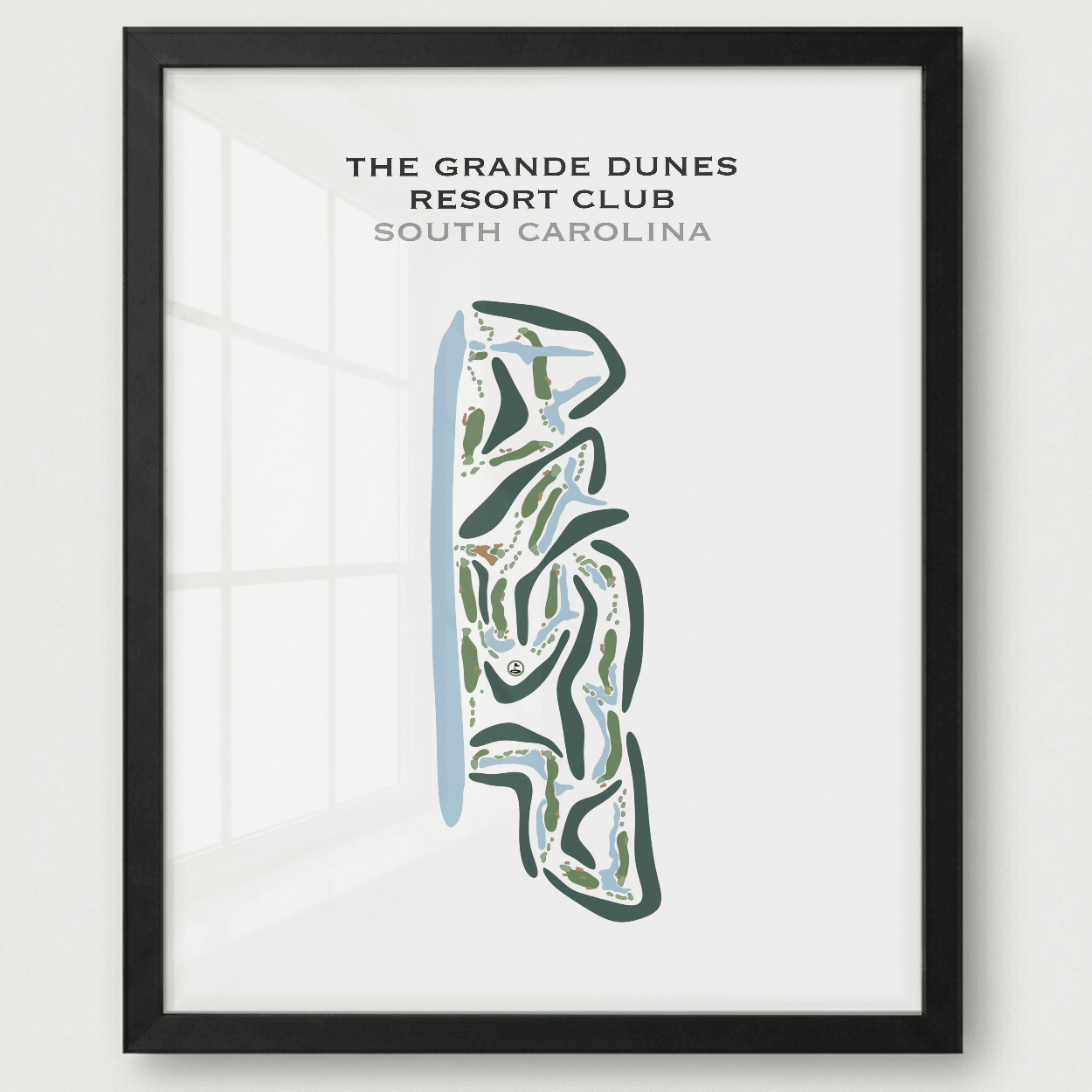 The Grand Dunes Resort Club, South Carolina - Printed Golf Courses