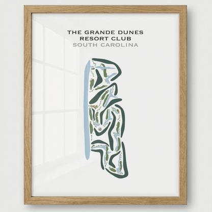 The Grand Dunes Resort Club, South Carolina - Printed Golf Courses