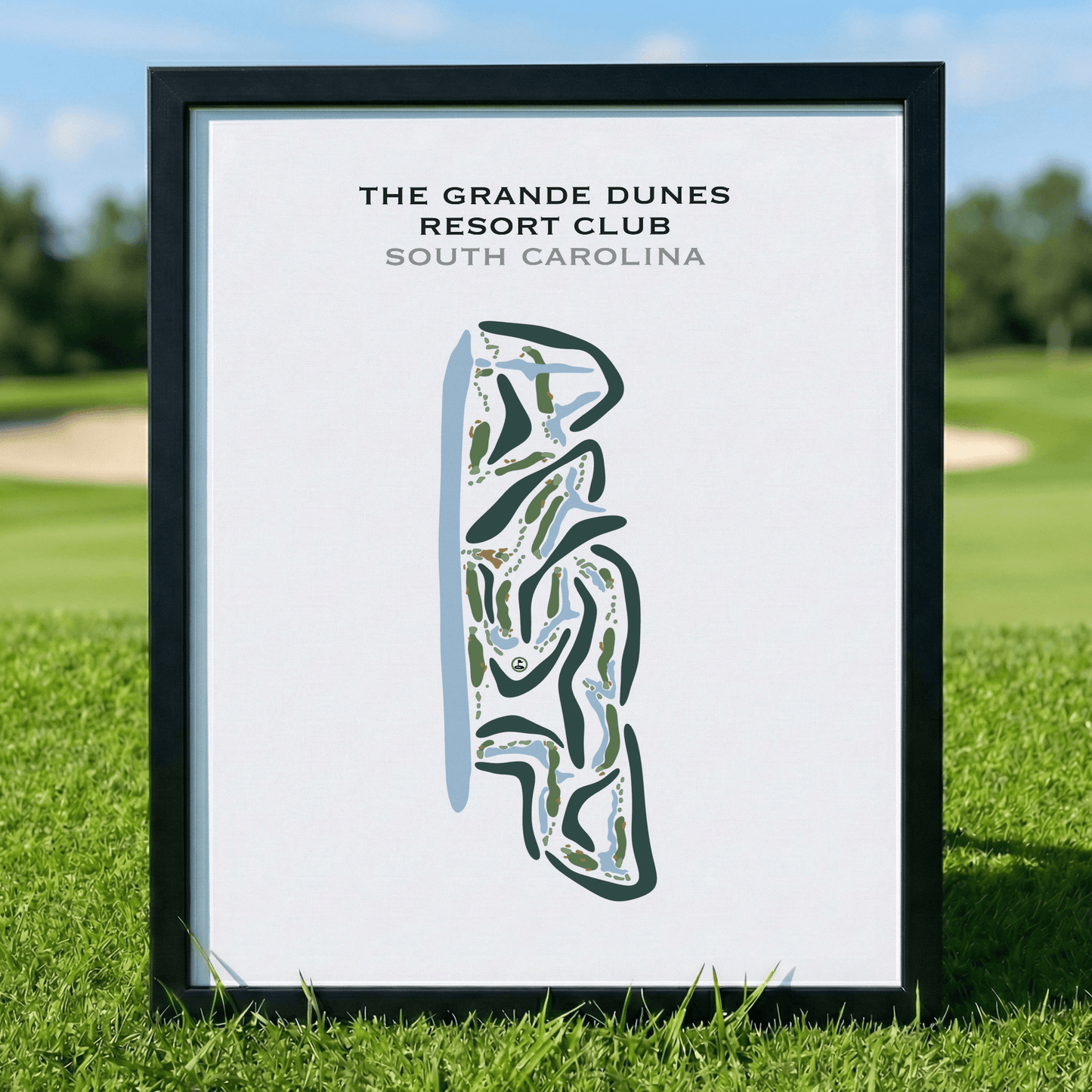 The Grand Dunes Resort Club, South Carolina - Printed Golf Courses