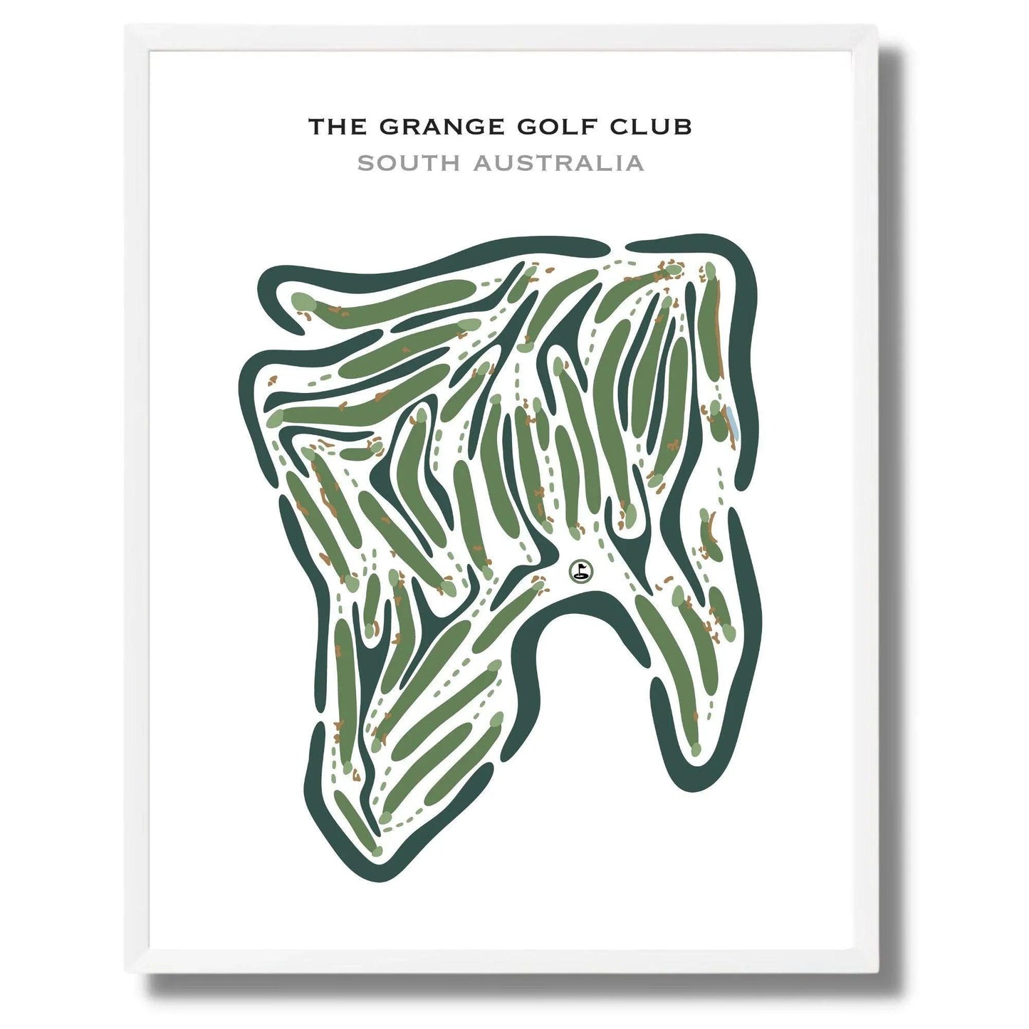 The Grange Golf Club, South Australia - Printed Golf Courses