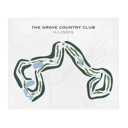 The Grove Country Club, Illinois - Printed Golf Courses