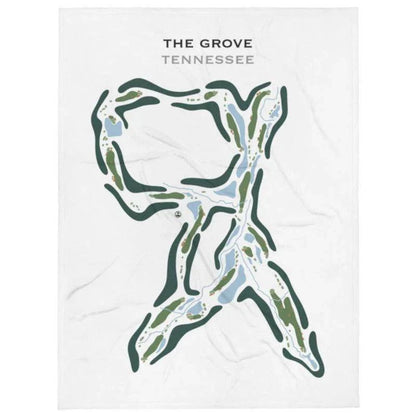 The Grove, Tennessee - Printed Golf Course