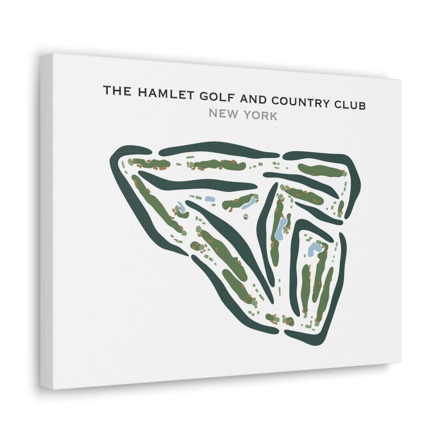 The Hamlet Golf & Country Club, New York - Printed Golf Courses
