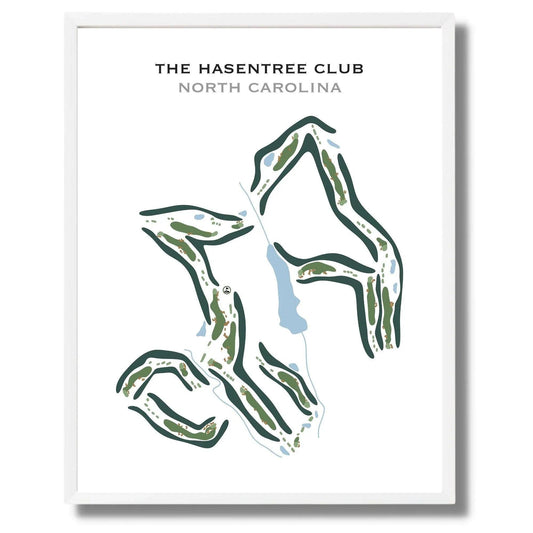 The Hasentree Club, North Carolina - Printed Golf Courses