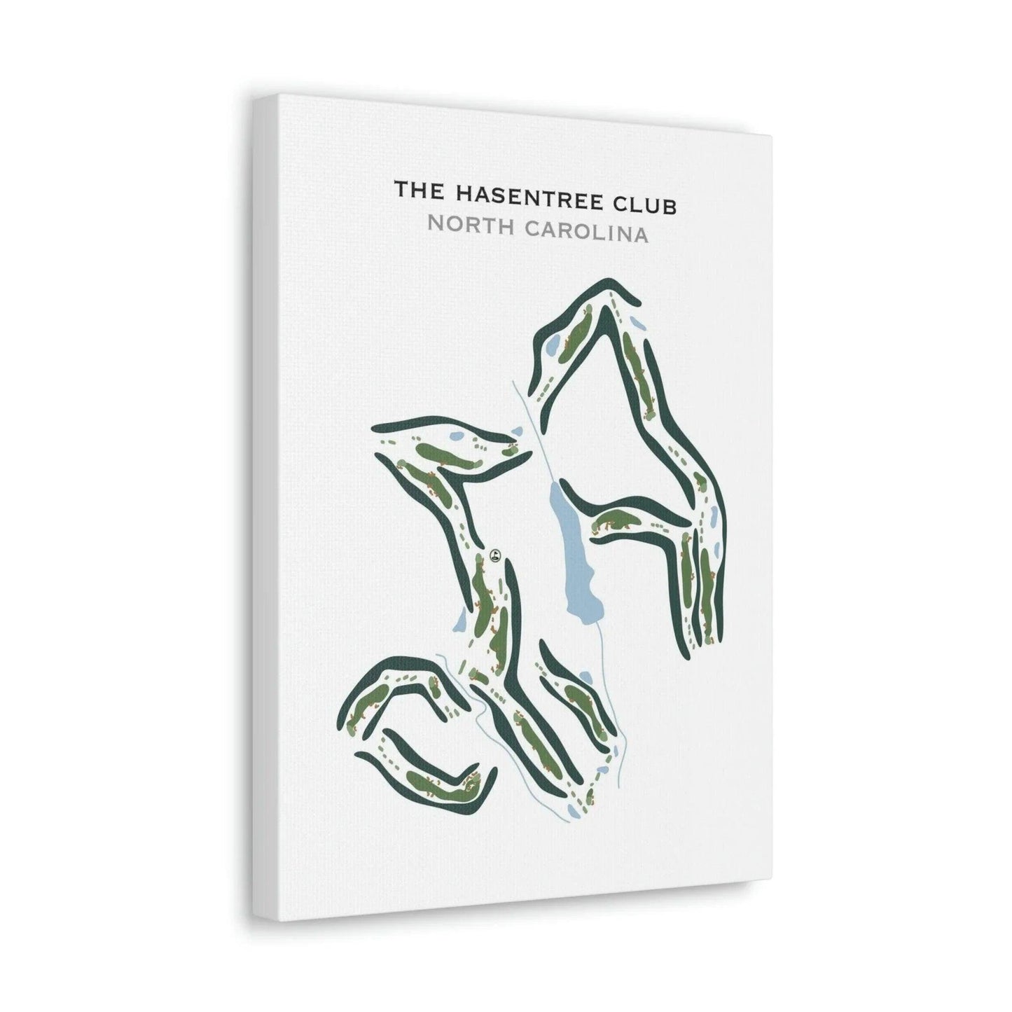The Hasentree Club, North Carolina - Printed Golf Courses
