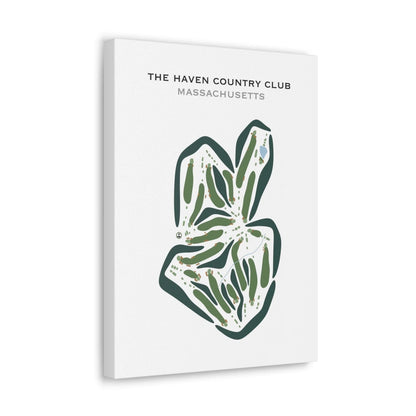 The Haven Country Club, Massachusetts - Printed Golf Courses