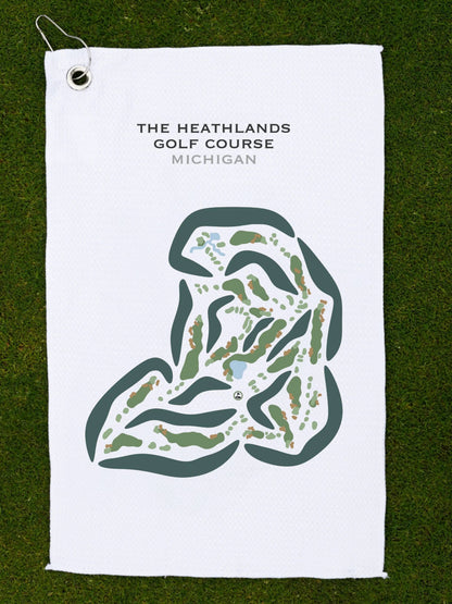 The Heathlands Golf Course, Michigan - Printed Golf Courses
