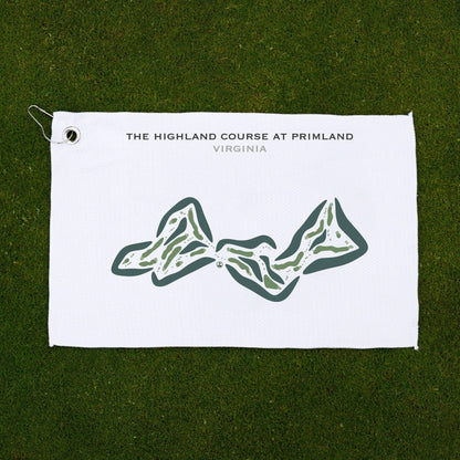 The Highland Course at Primland, Virginia - Printed Golf Courses