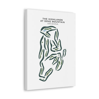 The Highlands at Dove Mountain, Arizona - Printed Golf Courses